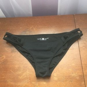 NWOT Black Shade & Shore Bikini Bottoms